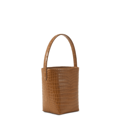 Baby Bucket - Cognac Crocodile