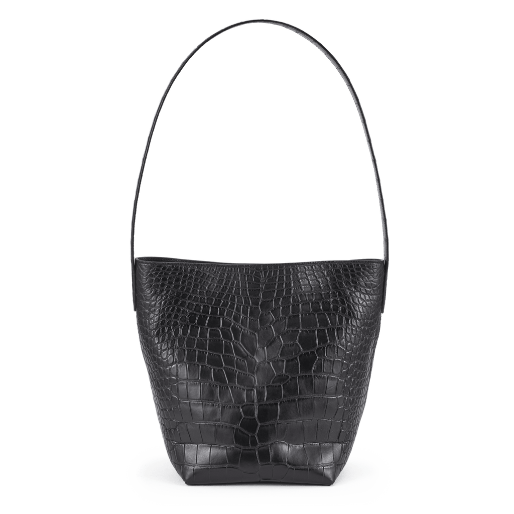 Bucket Bag - Onyx Crocodile