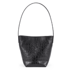 Bucket Bag - Onyx Crocodile
