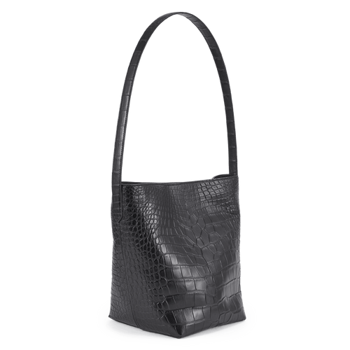 Bucket Bag - Onyx Crocodile