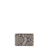 Snap Clutch - Natural Python