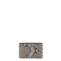 Snap Clutch - Natural Python