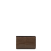 Snap Clutch - Tobacco Crocodile