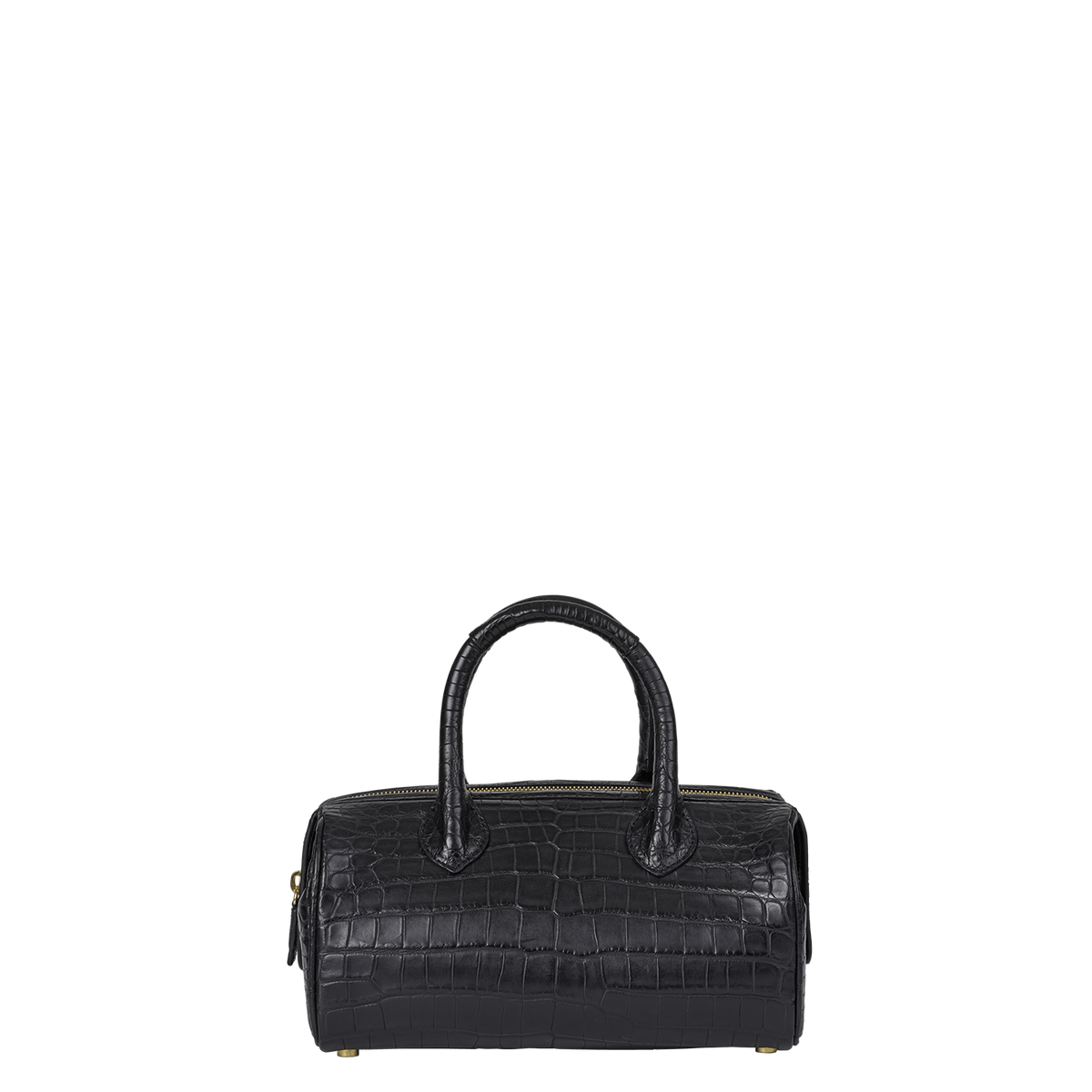 Soft Doctor Bag - Onyx Crocodile