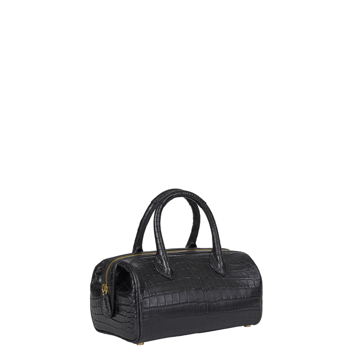 Soft Doctor Bag - Onyx Crocodile