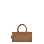 Soft Doctor Bag - Cognac Ostrich