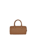 Soft Doctor Bag - Cognac Ostrich
