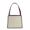 The Sutton – Canvas & Cognac Crocodile