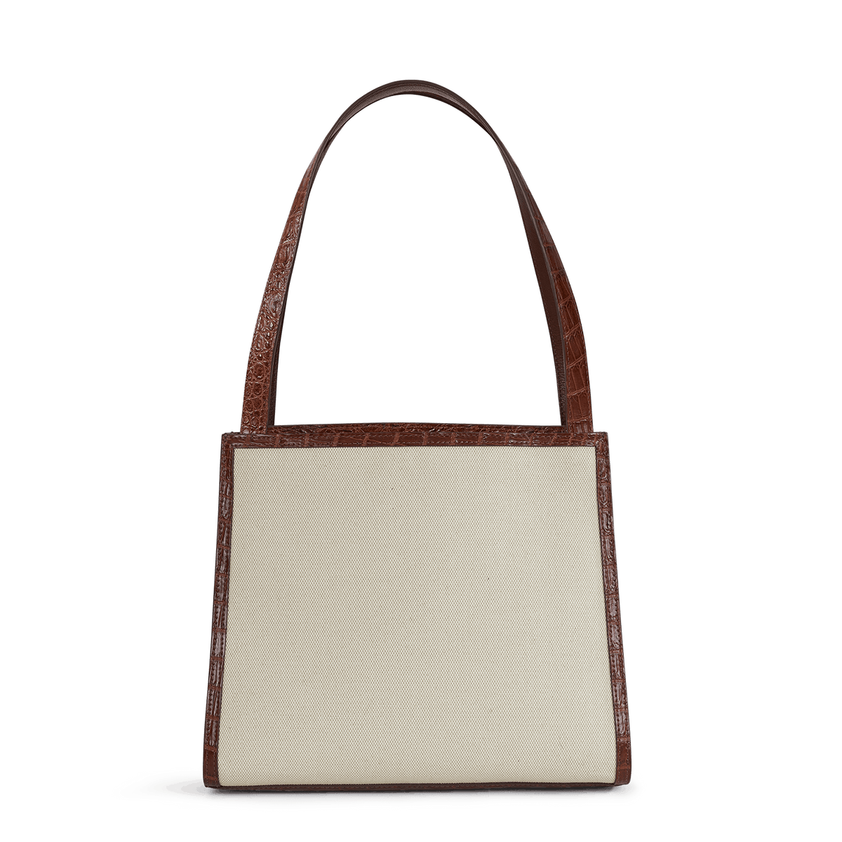 The Sutton – Canvas & Cognac Crocodile