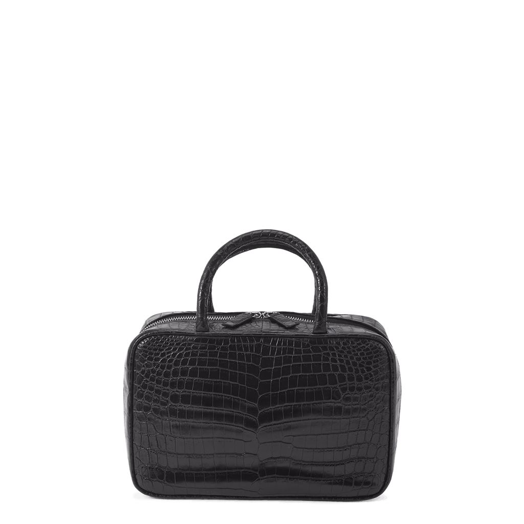 Valise - Onyx Crocodile