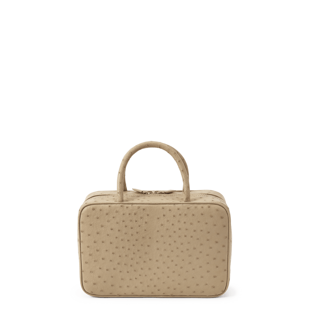 Valise - Wheat Ostrich