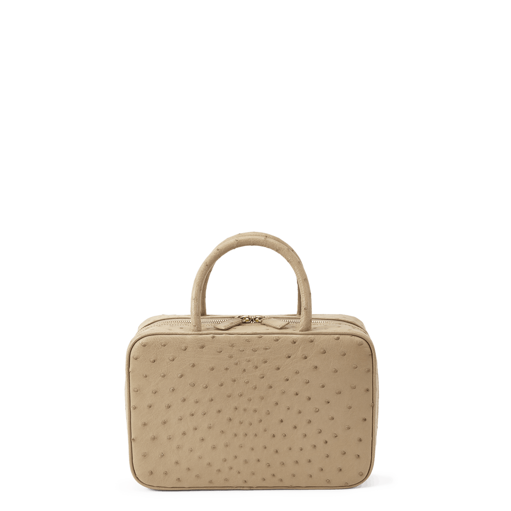 Valise - Wheat Ostrich
