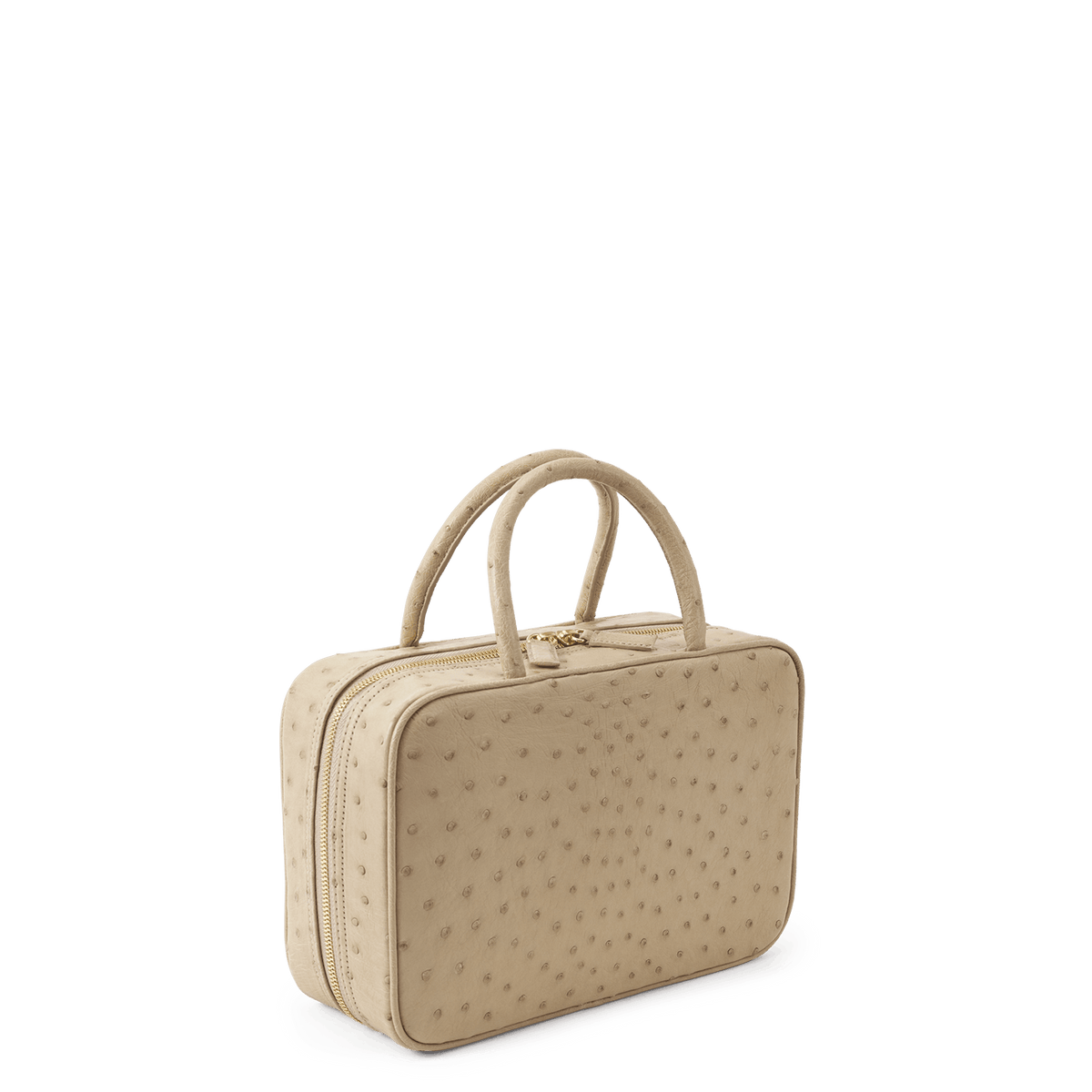 Valise - Wheat Ostrich