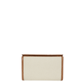 XL Snap - Canvas and Cognac Crocodile