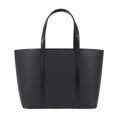 XL Tote - Black Leather and Black Crocodile