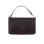 XL Tote - Tobacco Crocodile