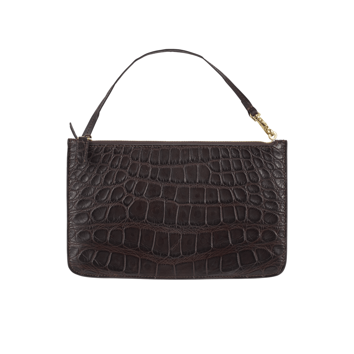 XL Tote - Tobacco Crocodile