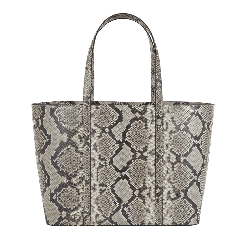 XL Tote - Natural Python