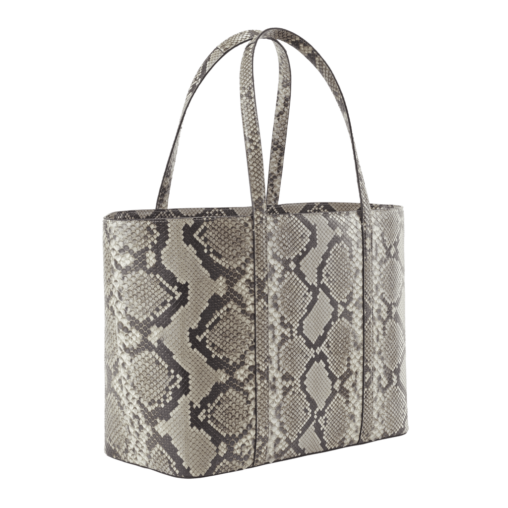 XL Tote - Natural Python