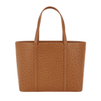 XL Tote - Cognac Ostrich