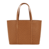 XL Tote - Cognac Ostrich