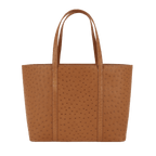 XL Tote - Cognac Ostrich