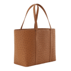 XL Tote - Cognac Ostrich