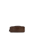 Zipper Pochette – Chocolate Python
