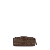 Zipper Pochette – Chocolate Python