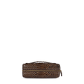 Zipper Pochette – Chocolate Python