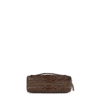 Zipper Pochette – Chocolate Python