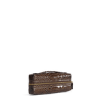 Zipper Pochette – Chocolate Python