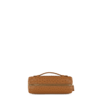 Zipper Pochette – Cognac Ostrich