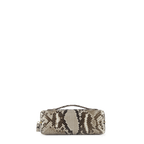 Zipper Pochette - Natural Python