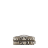 Zipper Pochette - Natural Python