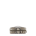 Zipper Pochette - Natural Python